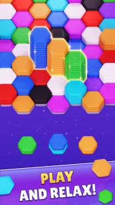 اسکرین شات 1 بازی Color Hexa Sort Puzzle Game