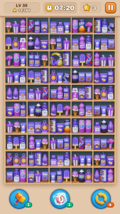 اسکرین شات 2 بازی Goods Puzzle: 3D Sorting Games