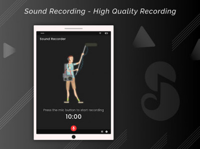 اسکرین شات برنامه Sound Recorder - High Quality Voice Recorder 5