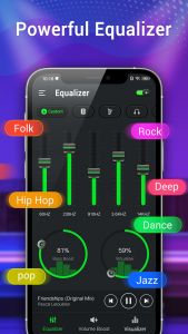 اسکرین شات 4 برنامه Bass Booster & Equalizer