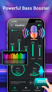 اسکرین شات برنامه Bass Booster & Equalizer 6