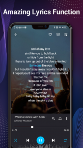 اسکرین شات برنامه Music Player - Audio Player 6