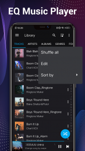 اسکرین شات برنامه Music Player - Audio Player 2