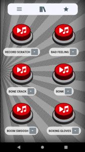 اسکرین شات برنامه Sound effects for videos | Meme soundboard 1