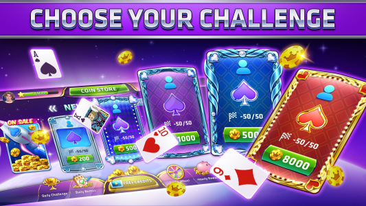اسکرین شات بازی Spades: Classic Card Game 3