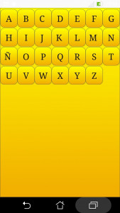 اسکرین شات 4 برنامه Spanish alphabet for students