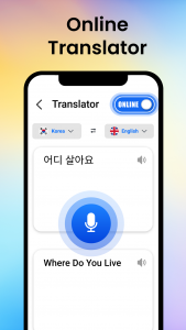 اسکرین شات برنامه Voice translator all language 5