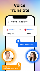 اسکرین شات برنامه Voice translator all language 2