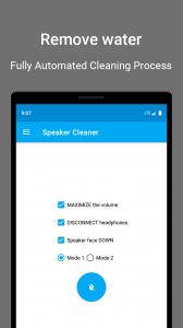 اسکرین شات برنامه Super Speaker Cleaner 1