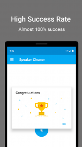 اسکرین شات برنامه Super Speaker Cleaner 2