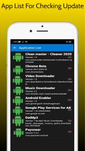 اسکرین شات برنامه Update Checker -  For Android Software & Apps 2