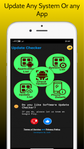اسکرین شات برنامه Update Checker -  For Android Software & Apps 5