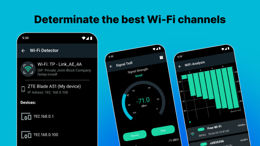 اسکرین شات برنامه WiFi Speed Test Internet Speed 7
