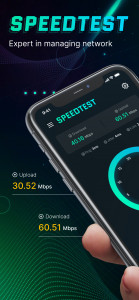 اسکرین شات برنامه Speed Test: Wifi Speed Test 1