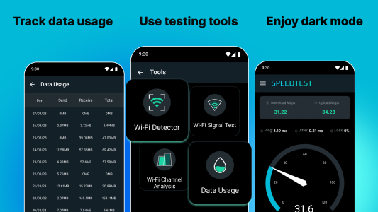 اسکرین شات برنامه WiFi Speed Test Internet Speed 8