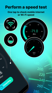 اسکرین شات برنامه WiFi Speed Test Internet Speed 2