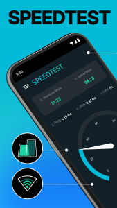 اسکرین شات برنامه WiFi Speed Test Internet Speed 1