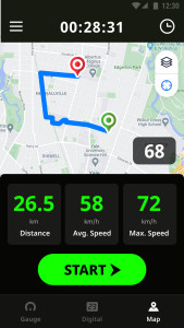 اسکرین شات 3 برنامه GPS Speedometer & Odometer
