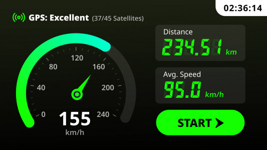 اسکرین شات 6 برنامه GPS Speedometer & Odometer