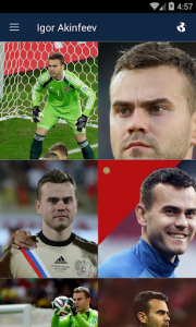 اسکرین شات برنامه Igor Akinfeev HD Wallpaper 1