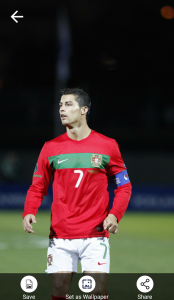 اسکرین شات برنامه Cristiano Ronaldo HD Wallpaper 4