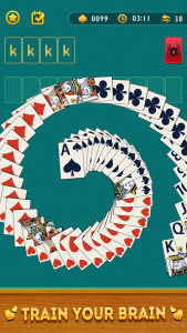 اسکرین شات بازی Spider Solitaire Card Game 5