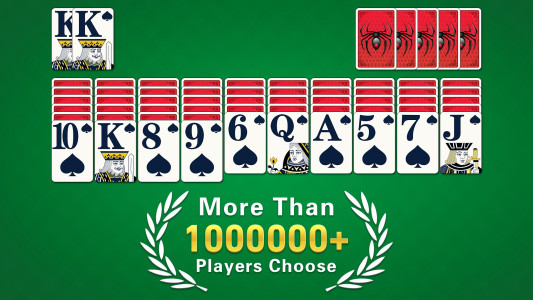 اسکرین شات 6 بازی Spider Solitaire Card Game