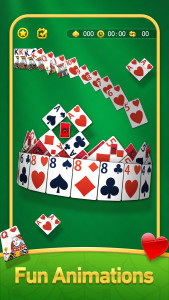 اسکرین شات 5 بازی Spider Solitaire Card Game