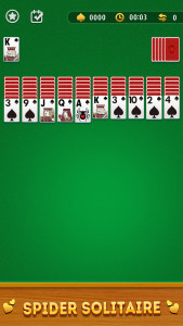 اسکرین شات بازی Spider Solitaire Card Game 1