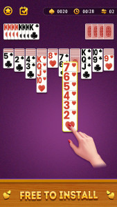 اسکرین شات بازی Spider Solitaire Card Game 2