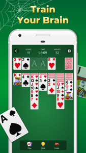 اسکرین شات بازی Spider Solitaire Classic Games 4