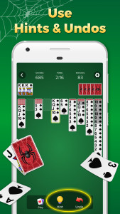 اسکرین شات بازی Spider Solitaire Classic Games 6