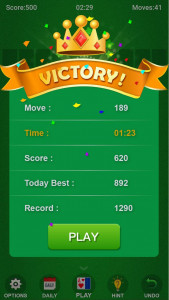 اسکرین شات بازی Spider Solitaire 3