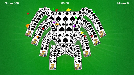 اسکرین شات بازی Spider Solitaire 7