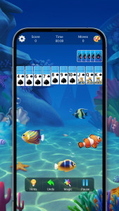 اسکرین شات 1 بازی Spider Solitaire
