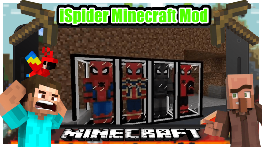 اسکرین شات برنامه Spider Man Game Mod Minceraft 3