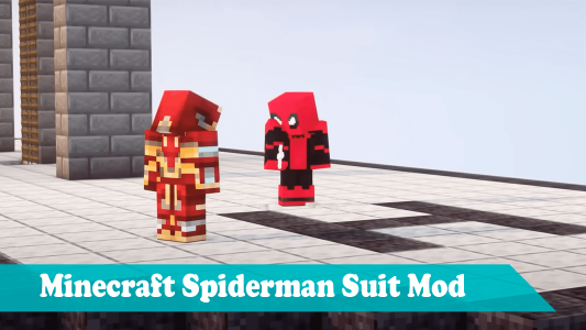 اسکرین شات برنامه Mod Spider-Man Game Minecraft 2