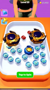 اسکرین شات 1 بازی Spinner Merge: Masters