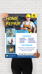 اسکرین شات 3 برنامه Poster maker, Flyer, Banner