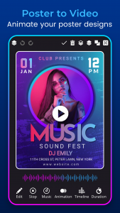 اسکرین شات 8 برنامه Poster maker, Flyer, Banner