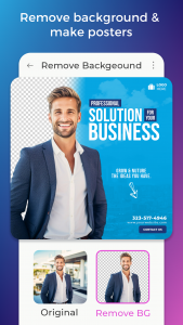 اسکرین شات 3 برنامه Poster maker, Flyer, Banner