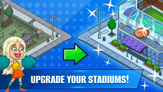 اسکرین شات 2 بازی Idle Sports Tycoon Game