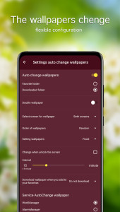 اسکرین شات 5 برنامه Spring Wallpapers 4K