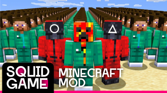 اسکرین شات 1 برنامه Squid game in minecraft