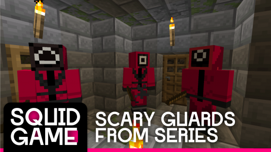 اسکرین شات 2 برنامه Squid game in minecraft