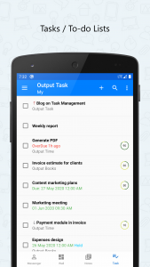 اسکرین شات برنامه Output Messenger 7