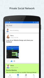 اسکرین شات 5 برنامه Output Messenger