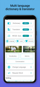 اسکرین شات برنامه Offline dictionary  translator 2