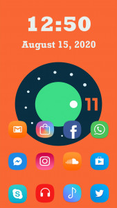 اسکرین شات برنامه Launcher for Android 11 6