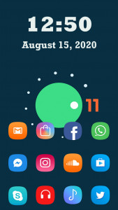 اسکرین شات برنامه Launcher for Android 11 3